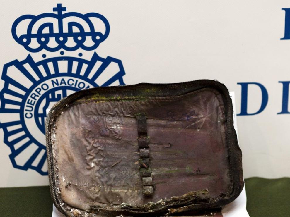 La maleta en la que la madre guardó el cadáver de su hijo