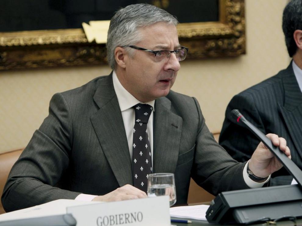 El ministro de Fomento, José Blanco