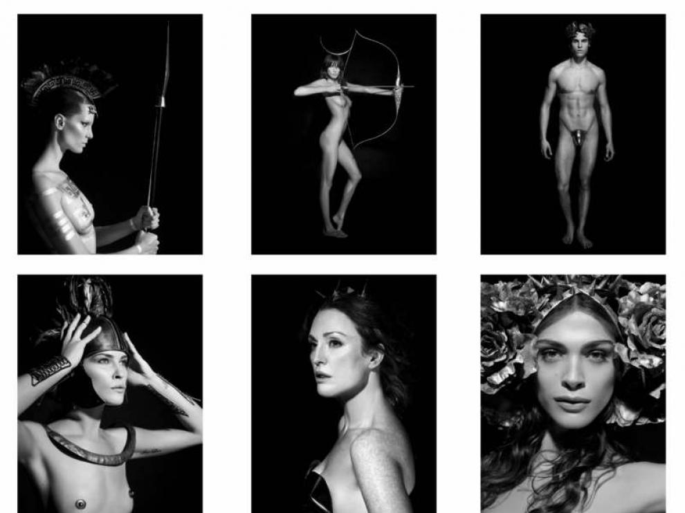 Karl Lagerfeld, que ha fotografiado a actrices y modelos como Julianne Moore, Erin Wason, Daria Werbowy o Brad Kroenig