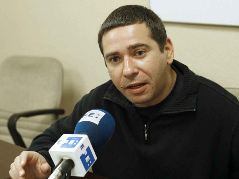 El hermano de José Couso en rueda de prensa