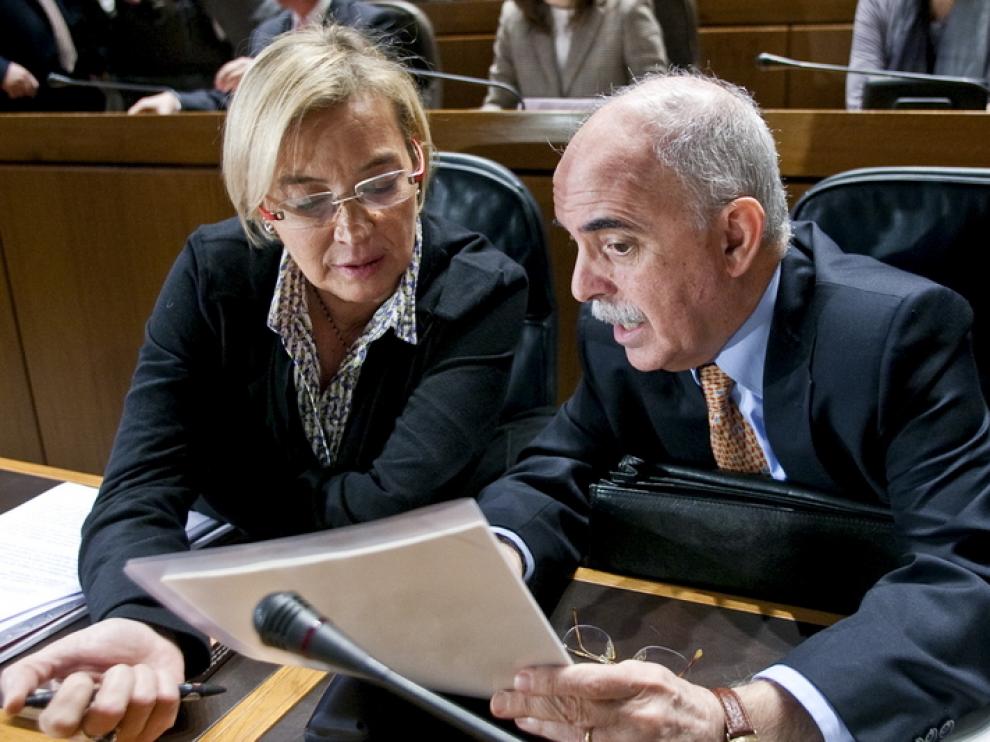 Eva Almunia en las Cortes