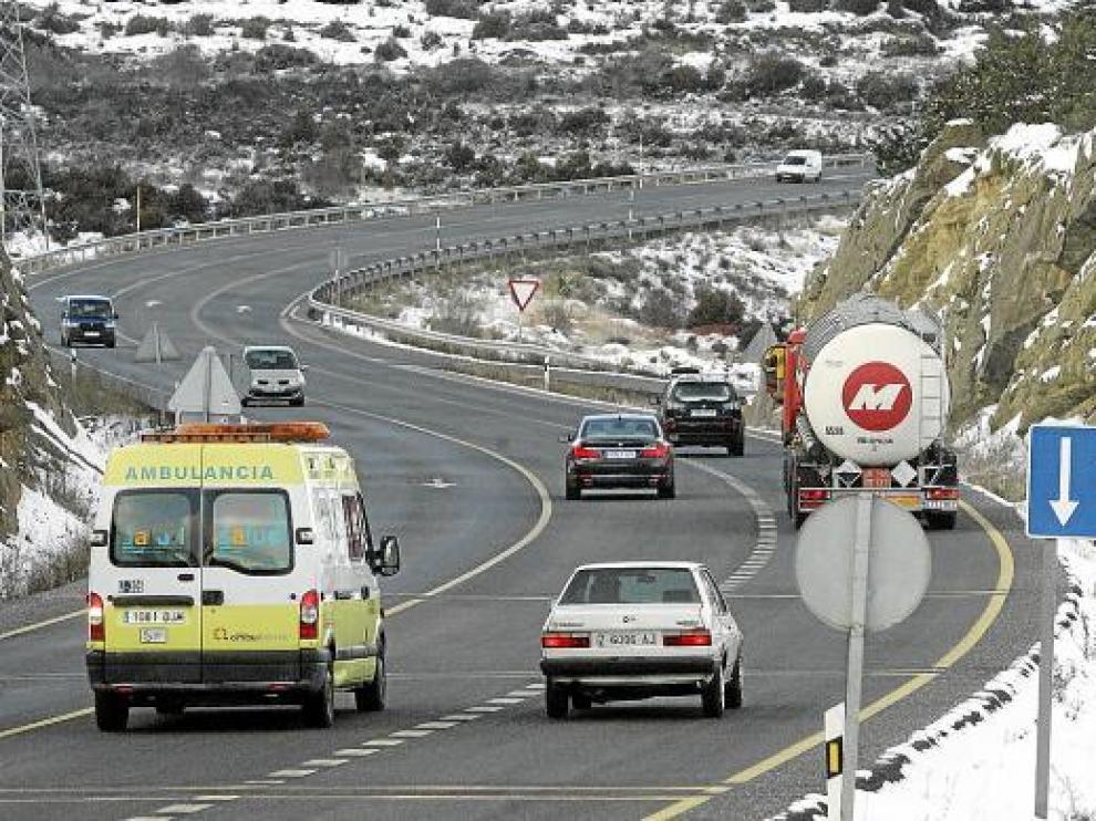 En el puerto de Monrepós -principal acceso a los valles de Tena y Aragón- el tráfico fue fluido.