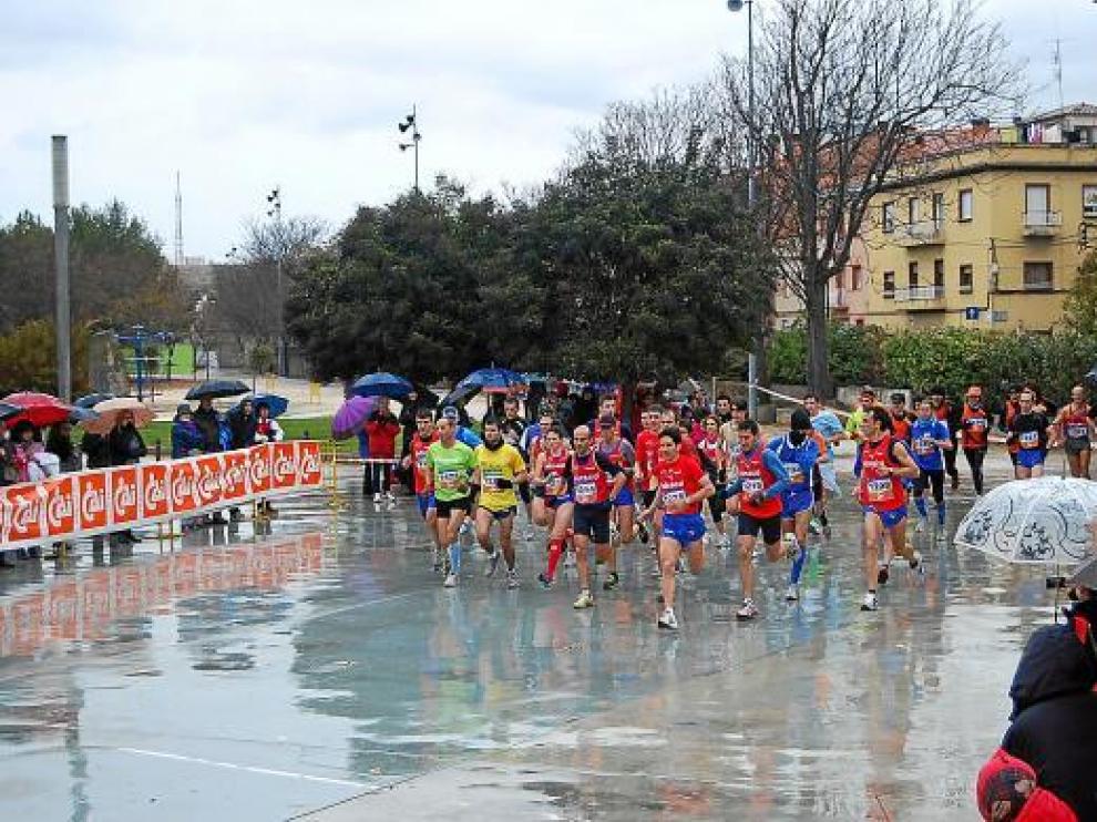 La carrera se desarrolló en unas pésimas condiciones climatológicas.