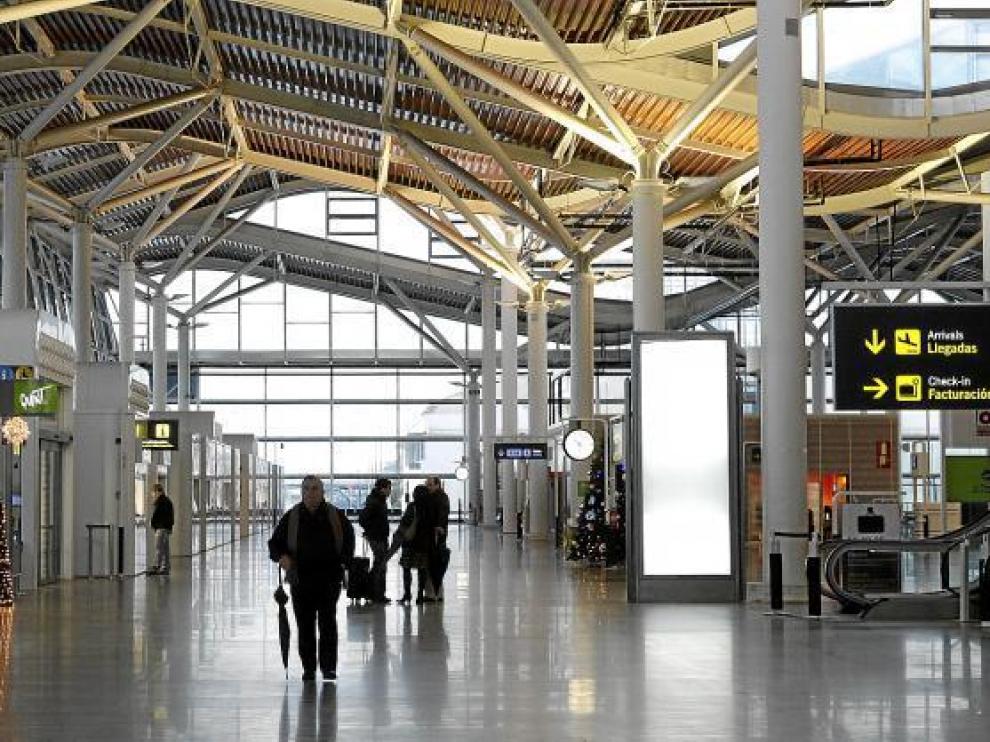Imagen de la terminal de Zaragoza