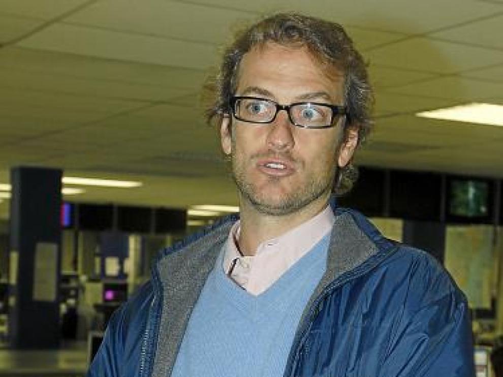 El portavoz del sindicato de controladores, César Cabo.