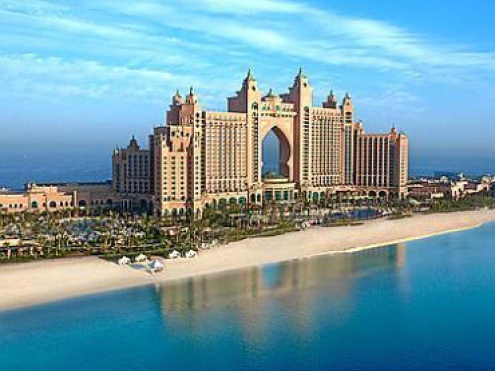 El 'resort' Atlantis, donde está el Nasimi Beach donde actuará DAB.
