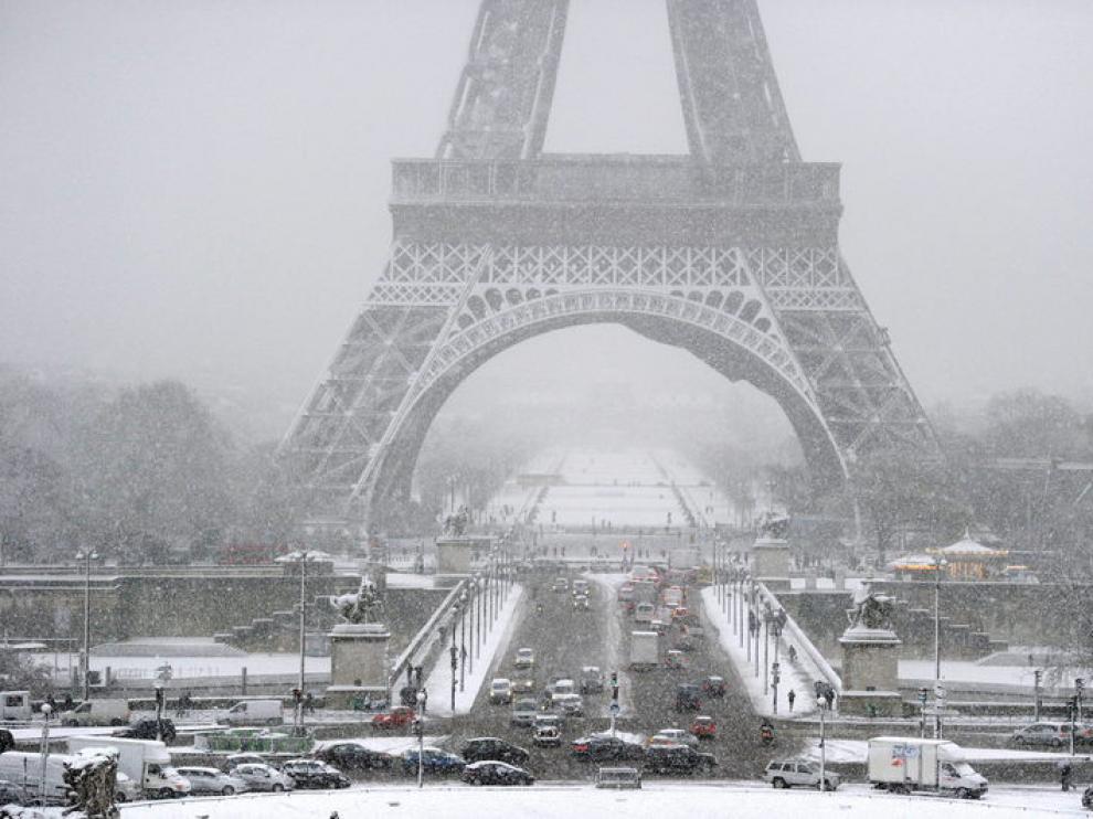 Los termómetros marcarán un máxima de 2 grados en París.