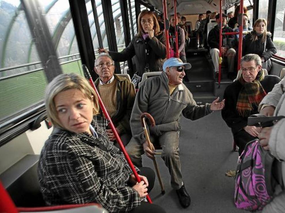 Subvenciones para los bonos del bus urbano.