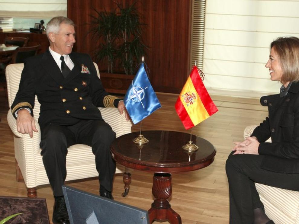 Entrevista de la ministra de Defensa