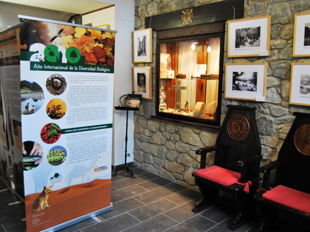 Paneles de la exposición