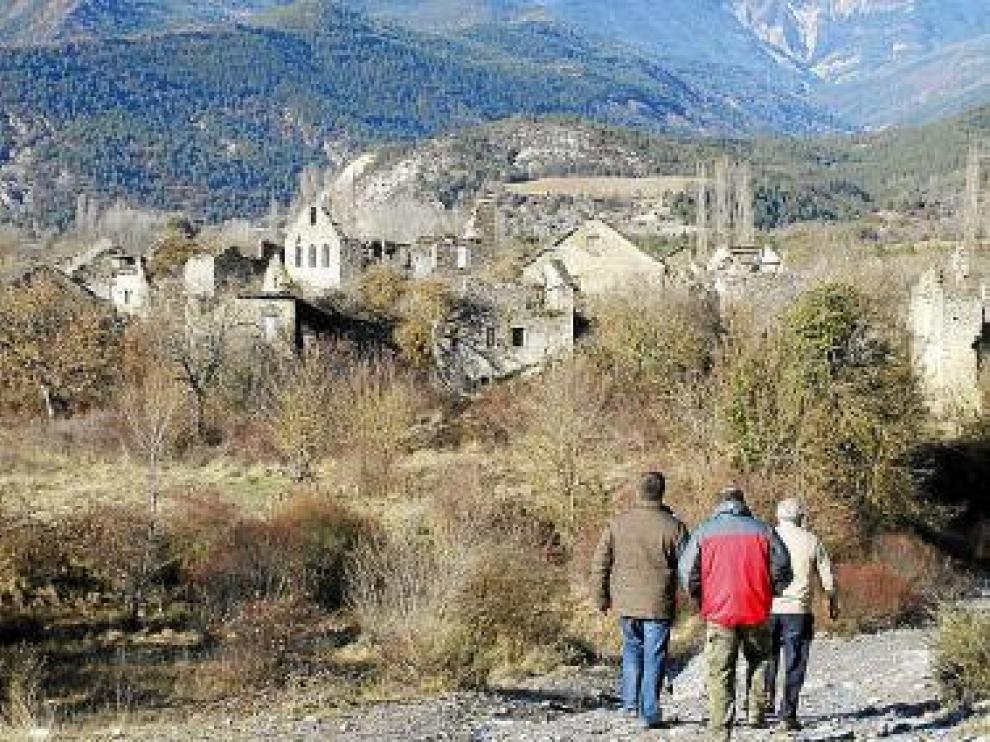 El plan para reconstruir Jánovas ya está prácticamente acabado.