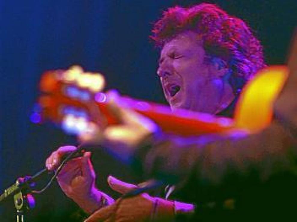 Enrique Morente, durante una actuación.