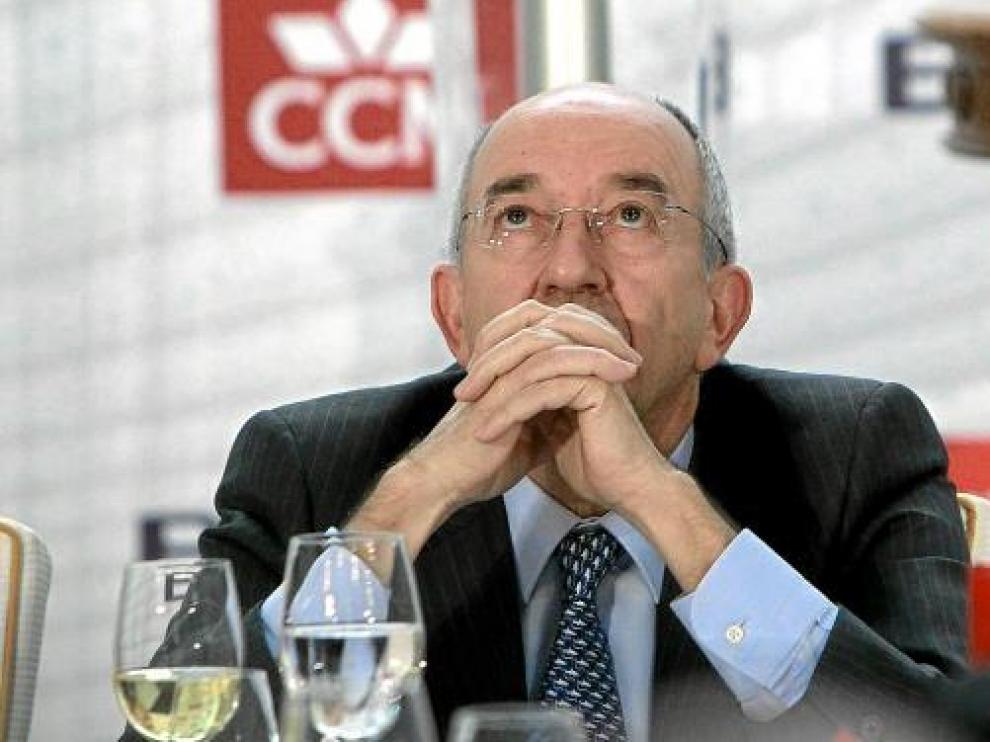 Fernández Ordóñez, ayer en la convención anual de la Asociación de Mercados Financieros.
