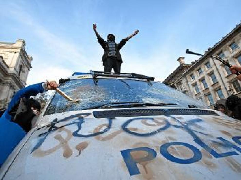 Protestas en Reino Unido
