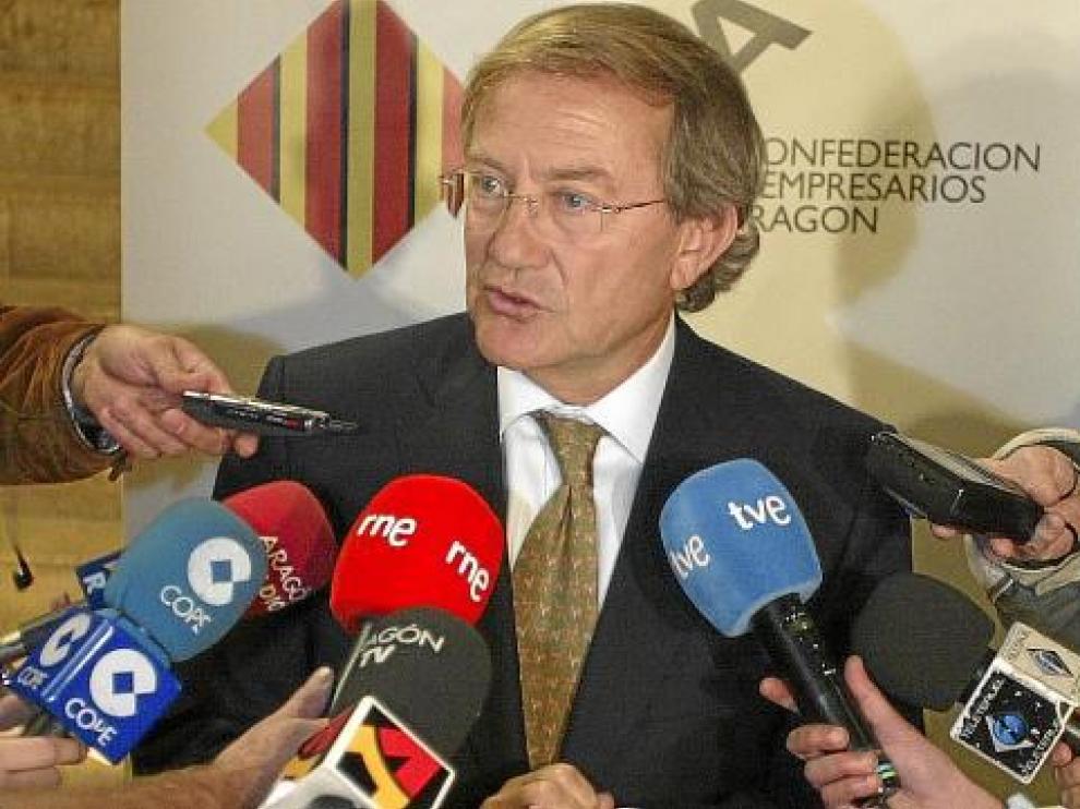 El presidente de la CREA, Jesús Morte