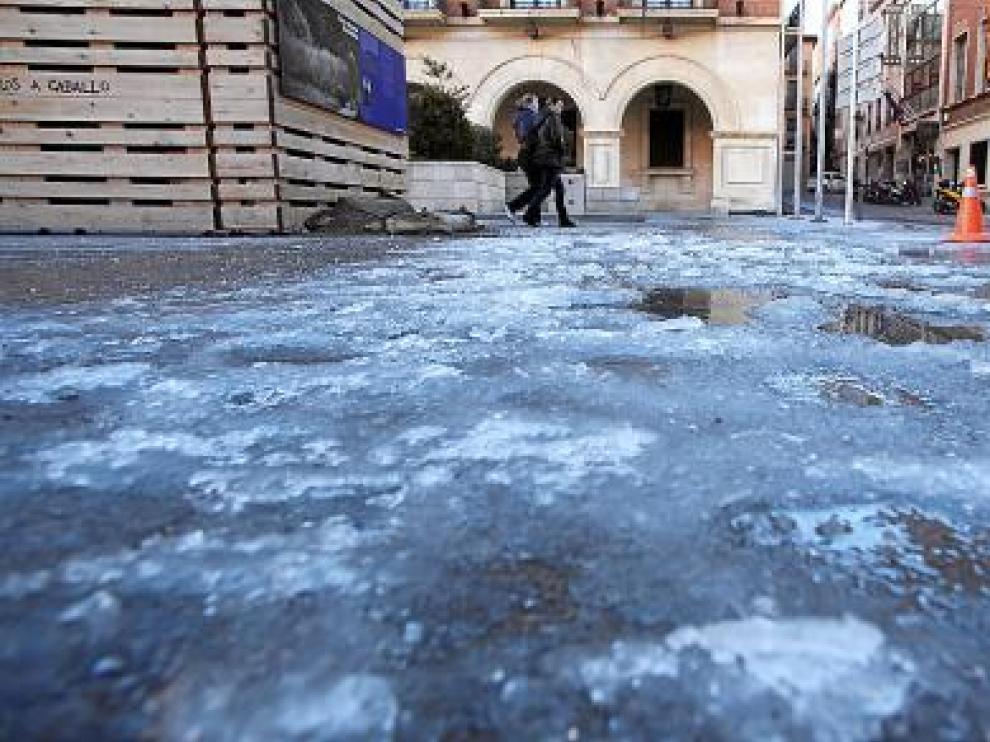 El frío se recrudece en Aragón y Teruel marca la temperatura mínima del país
