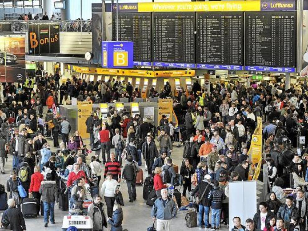 El temporal genera caos en el transporte europeo