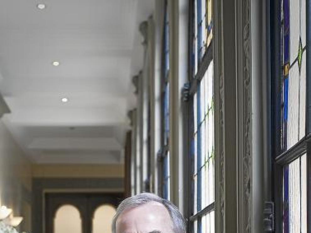 David Kennedy, hace unos días en Zaragoza.