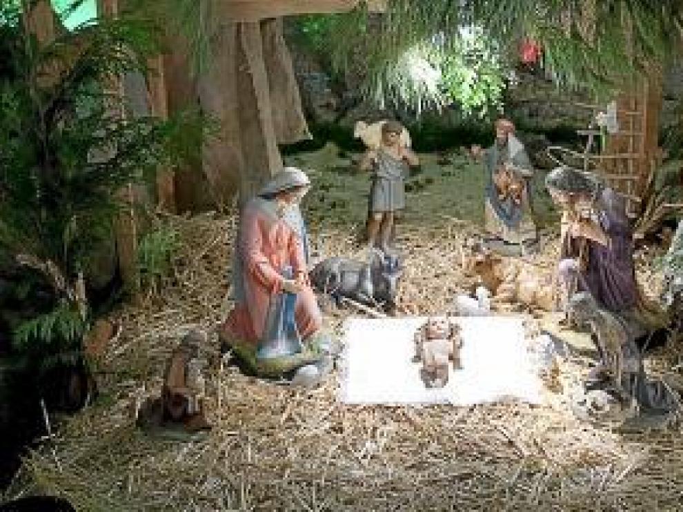 El portal de Belén de Casa Amparo.