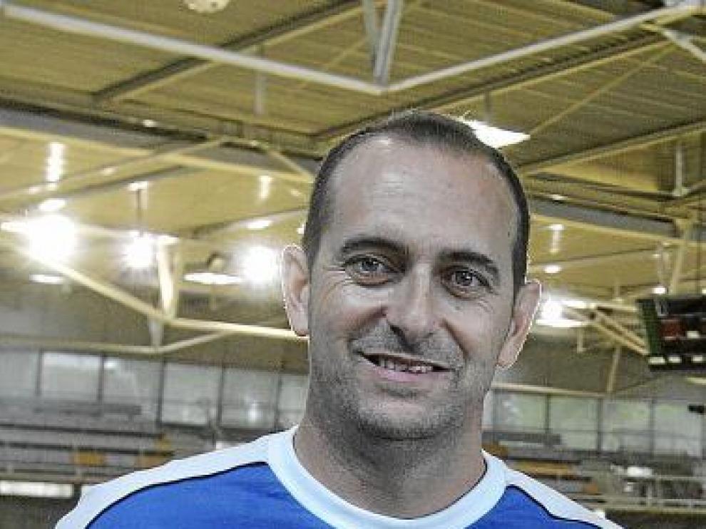 Nolasco, fotografiado en el Palacio de los Deportes.