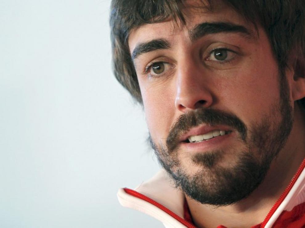 El piloto de Ferrari, en una gala solidaria