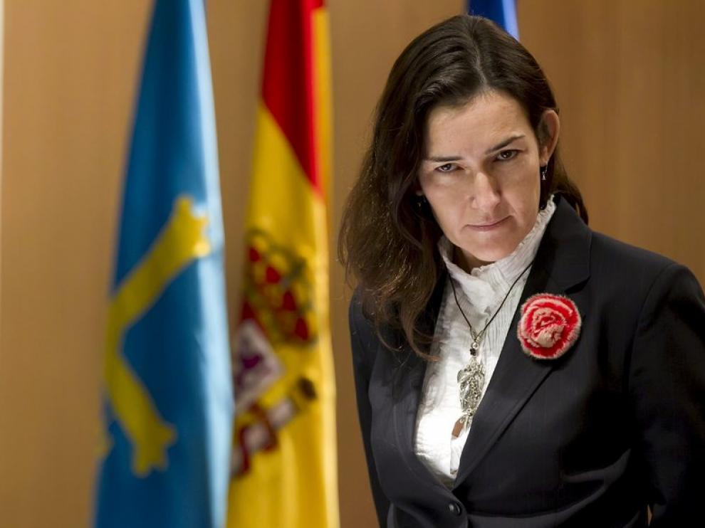 La ministra de Cultura, ángeles González Sinde.