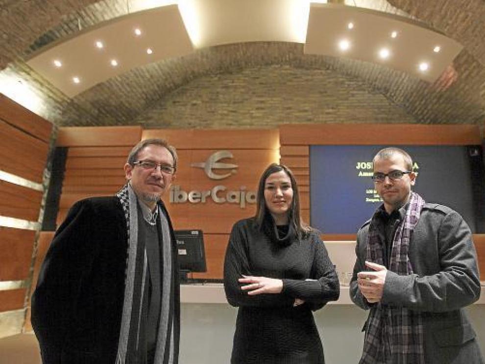 Luis Antonio González, María Eugenia Boix y Alejandro Martínez, ayer, en la presentación.
