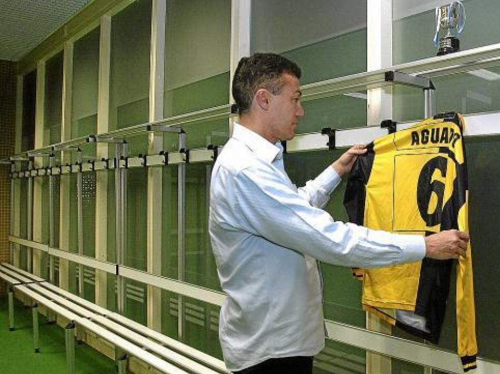 Aguado regresa al vestuario, aunque ahora como entrenador.