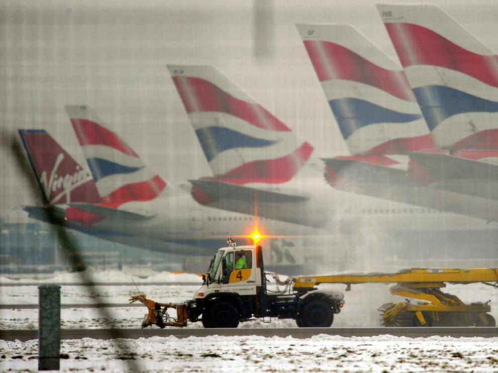Aeropuerto de Heathrow, en Londres.