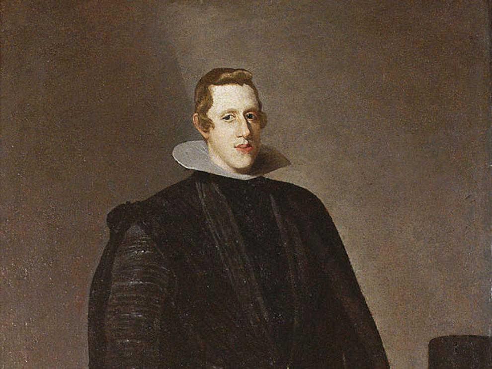 Retrato de Felipe IV, atribuído a Velázquez.