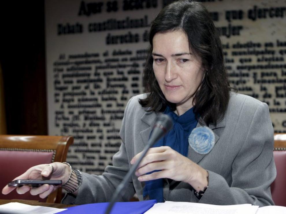 La ministra de Cultura, Ángeles González Sinde.