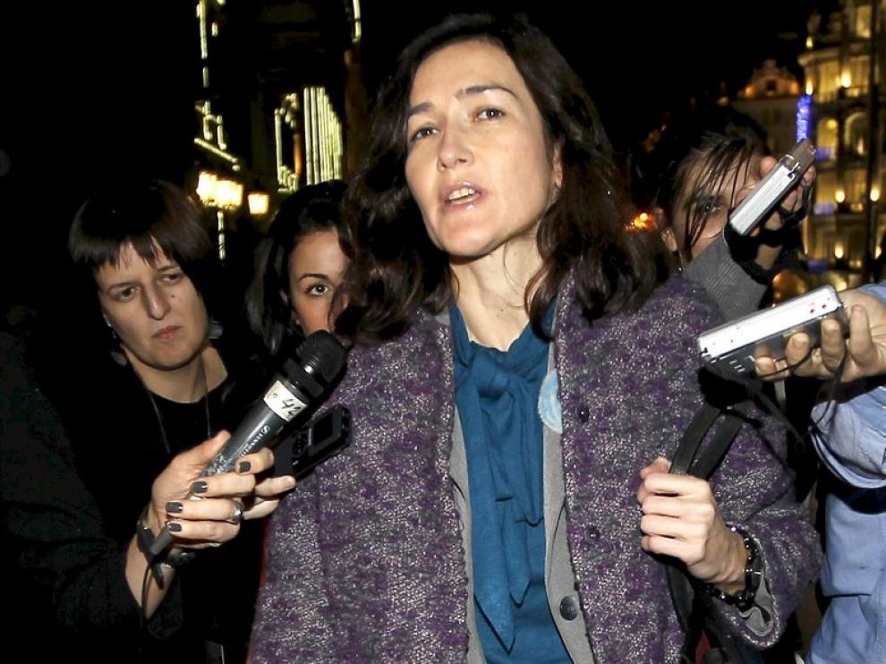 La ministra de Cultura, Ángeles González-Sinde