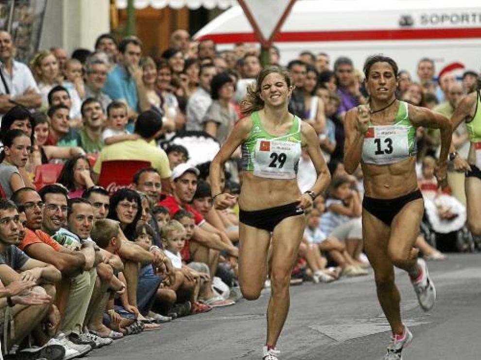 La carrera de San Lorenzo es una de las pruebas favoritas de atleta altoaragonesa (dorsal 13).