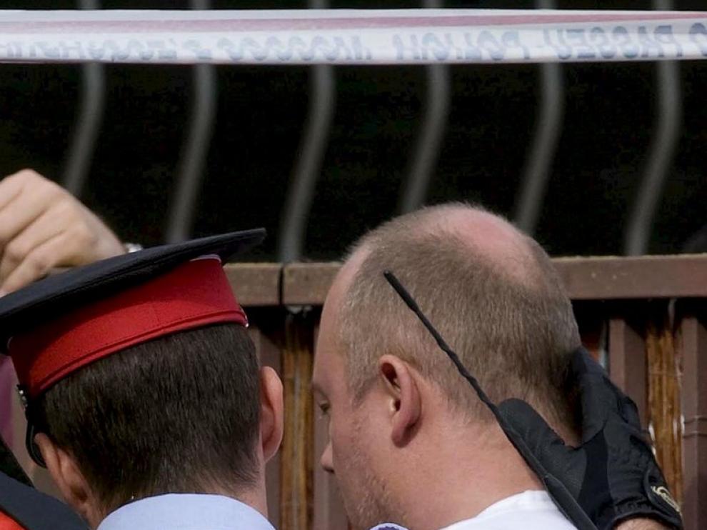 El acusado, Daniel Pierre Imandt, cuando fue detenido.