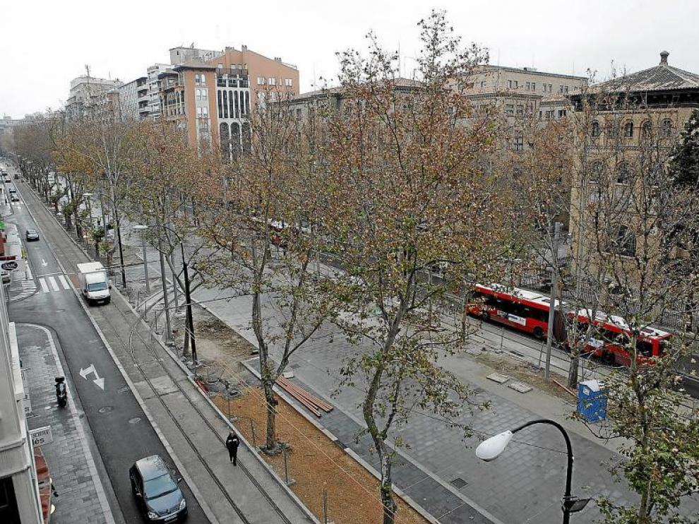 Las obras del tranvía enfilan su recta final con el 91% de los trabajos acabados