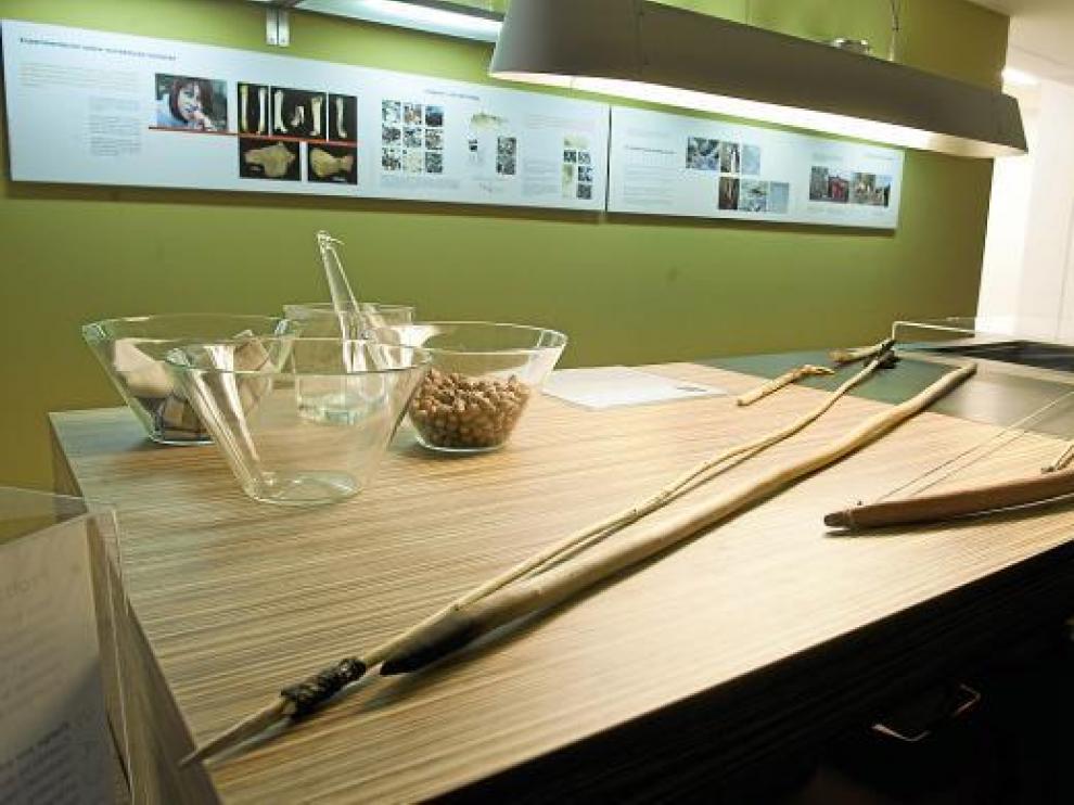 La exposición 'La dieta que nos hizo humanos' se puede ver hasta abril en el MEH de Burgos.