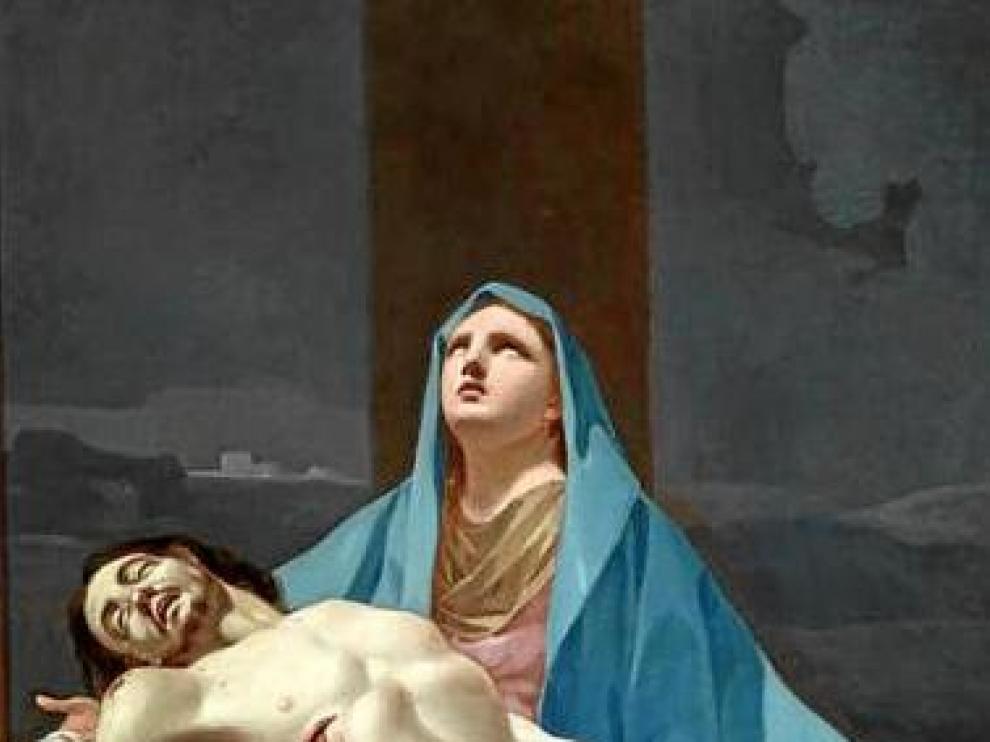 'Piedad' que Arturo Ansón atribuye a un joven Goya.