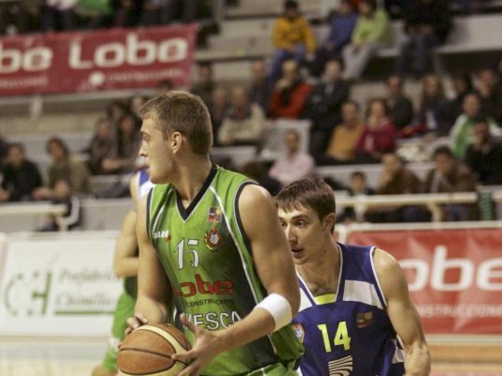 Freimanis fue uno de los jugadores utilizados ayer por Ángel Navarro ante la UB La Palma.