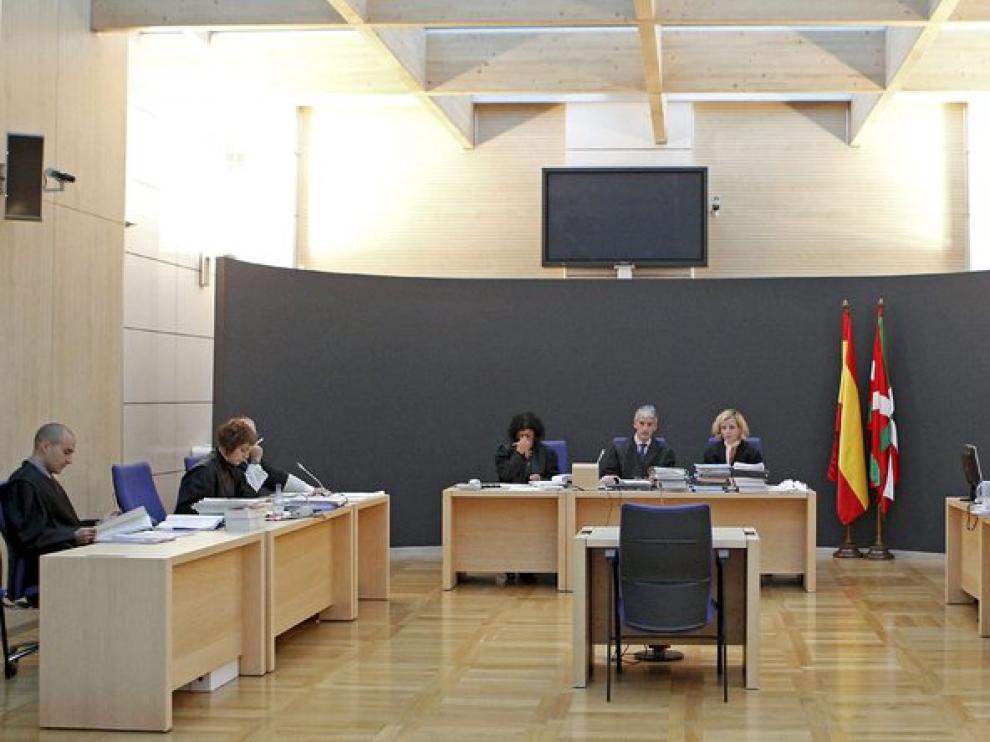 Sala de la Audiencia de Guipúzcoa.
