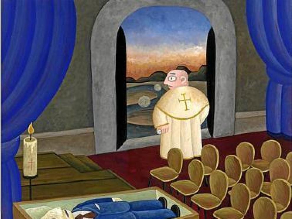 La obra 'Tus amigos no te olvidan', de David Vela.