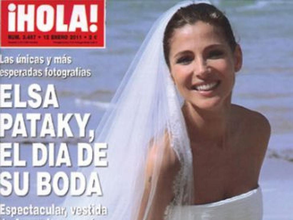 Elsa Pataky en la portada de Hola