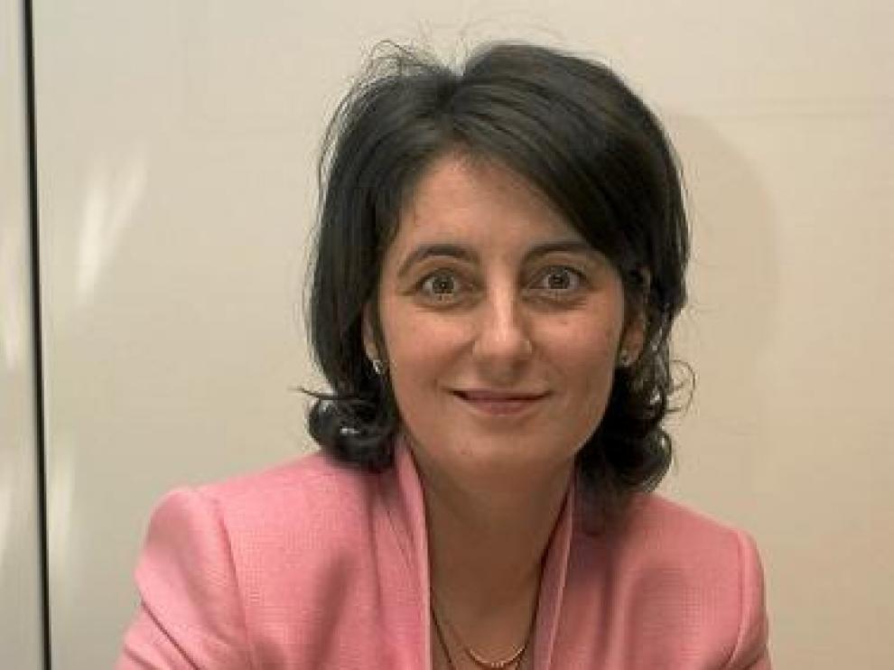 Myriam Laso, directora del aeropuerto Huesca-Pirineos.
