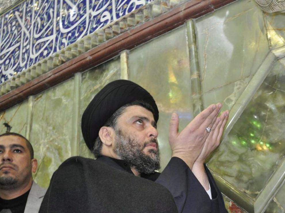 Al Sadr, a su regreso del exilio voluntario en Irán