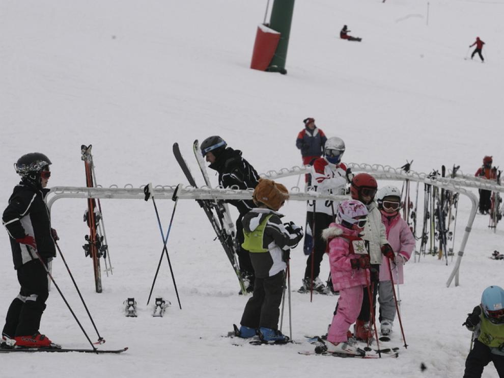 La estación de Formigal hoy