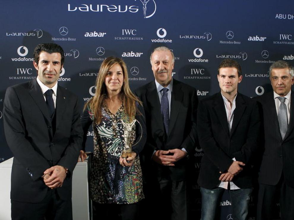Presentación de Laureus en España.