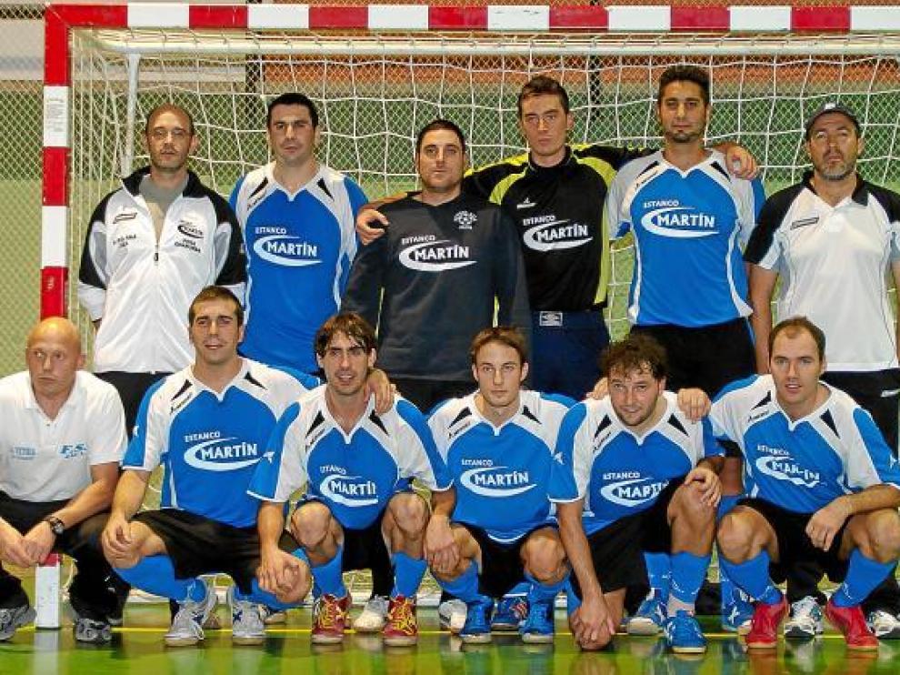 Formación del Estanco Martín, que milita en la Primera Nacional A de fútbol sala.