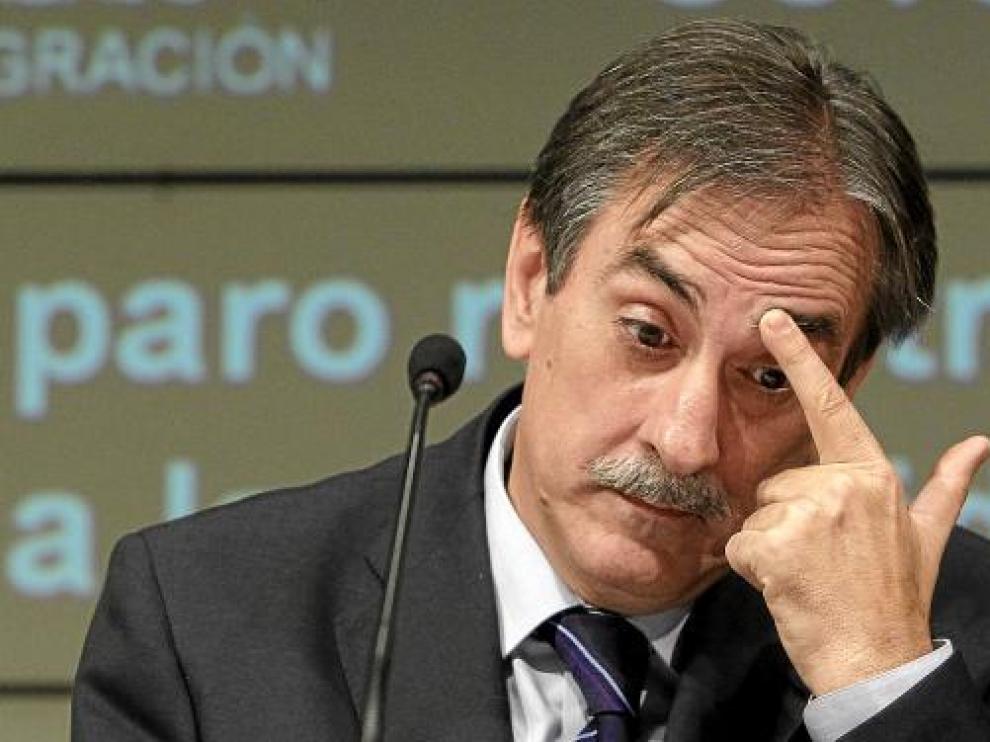 El ministro de Trabajo, Valeriano Gómez, en una imagen de archivo.