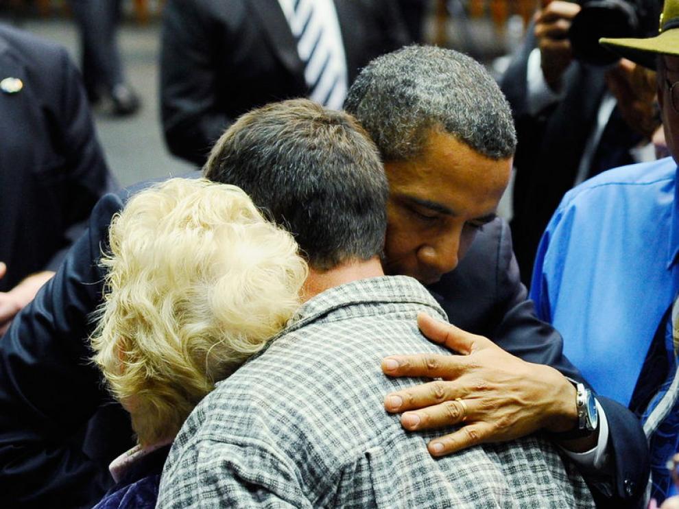 Obama participó en un homenaje a las víctimas