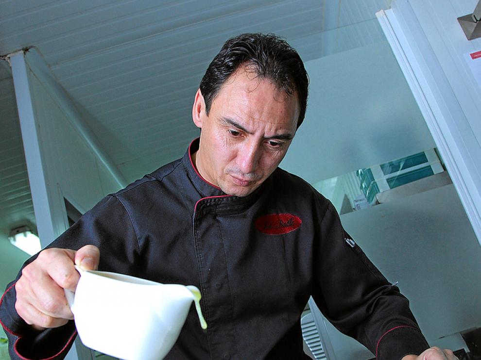José Ignacio Acirón, chef del restaurante La Bastilla.