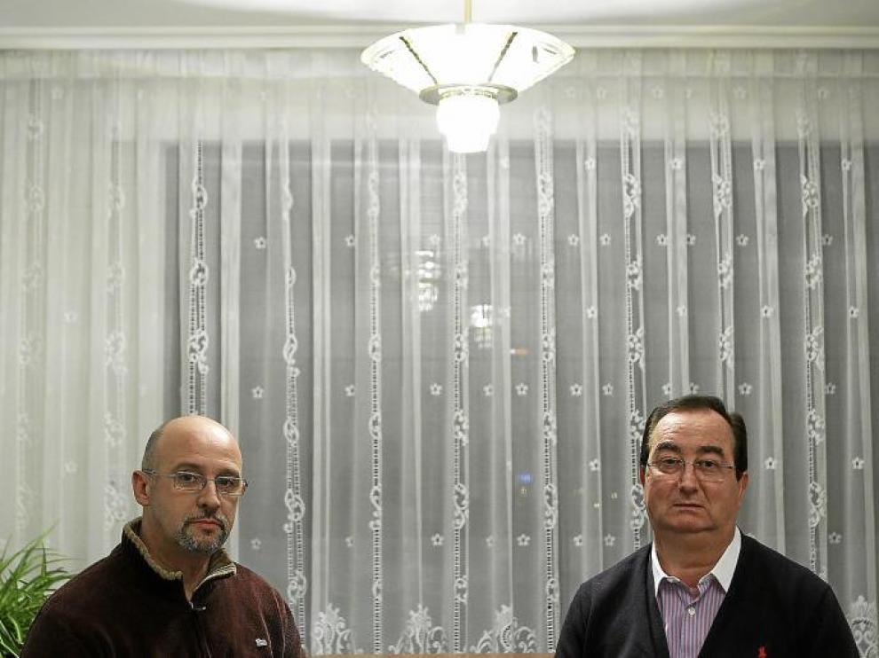 José Marco, sargento del Ejército, y Pascual Grasa, guardia civil.